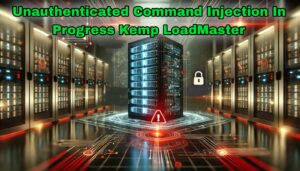 Unauthenticated Command Injection In Progress Kemp LoadMaster