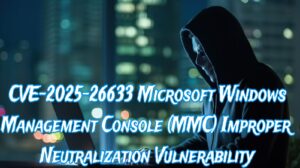 CVE-2025-26633 Microsoft Windows Management Console (MMC) Improper Neutralization Vulnerability