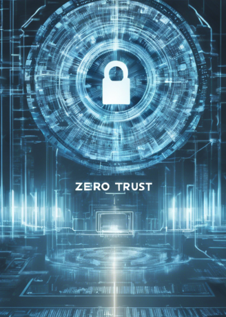Zero trust technology AI image 21*9